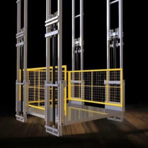 Thang nâng hàng 1-5 tấn động cơ thủy lực