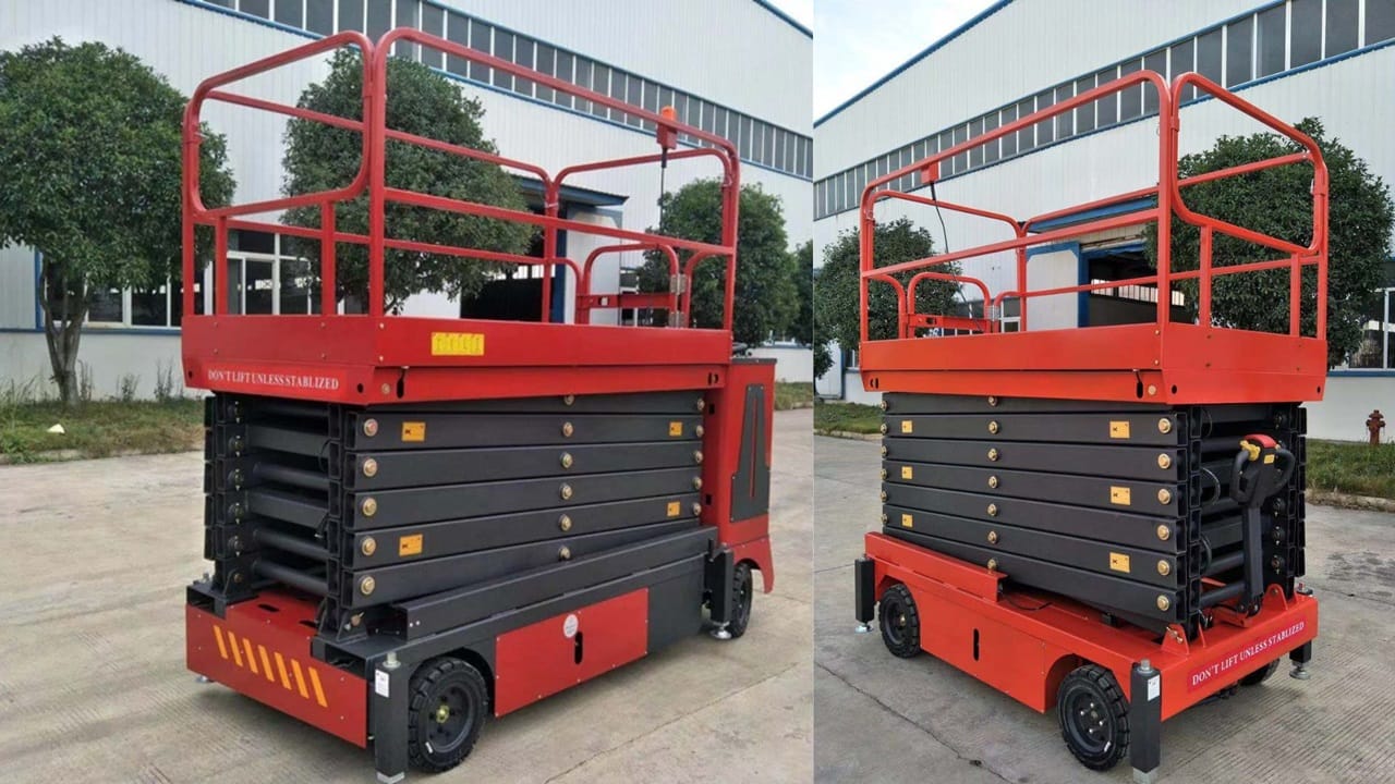 Xe nâng người cao 12 mét