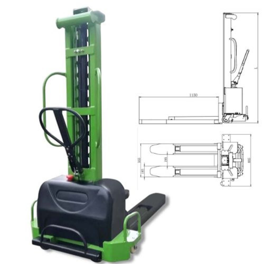 Xe nâng điện tự leo