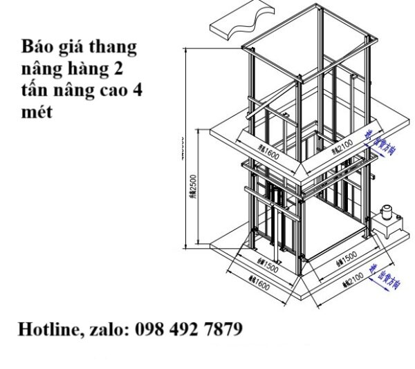 Báo giá thang nâng hàng tại Hà Nội 2 Báo giá thang nâng hàng tại Hà Nội