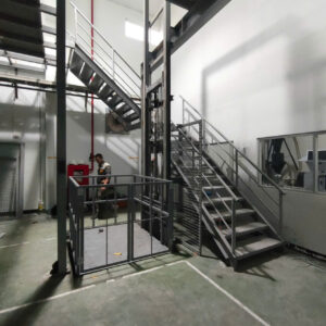 Thang nâng xe máy thủy lực 300kg