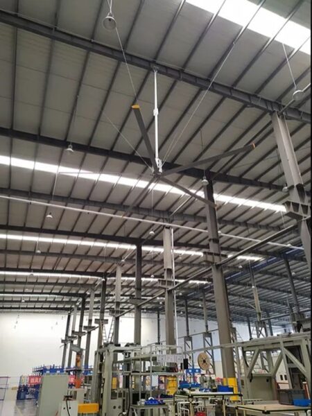 Quạt trần công nghiệp cánh dài Kale fans EURUS II 2 Quạt trần công nghiệp cánh dài Kale fans EURUS II