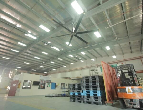 Quạt trần công nghiệp cánh dài Kale fans EURUS II 4 Quạt trần công nghiệp cánh dài Kale fans EURUS II