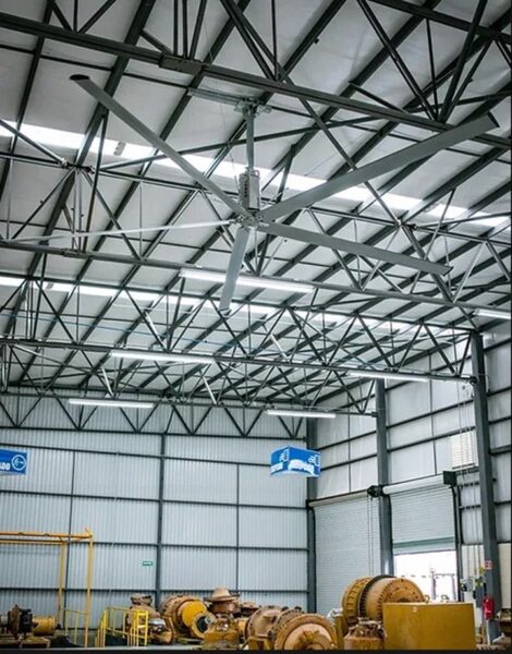 Quạt trần công nghiệp cánh dài Kale fans EURUS II 3 Quạt trần công nghiệp cánh dài Kale fans EURUS II