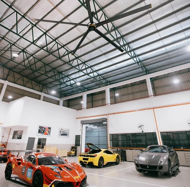 Quạt trần công nghiệp Kale fans Diamond 1 quạt trần công nghiệp Kale fans Diamond