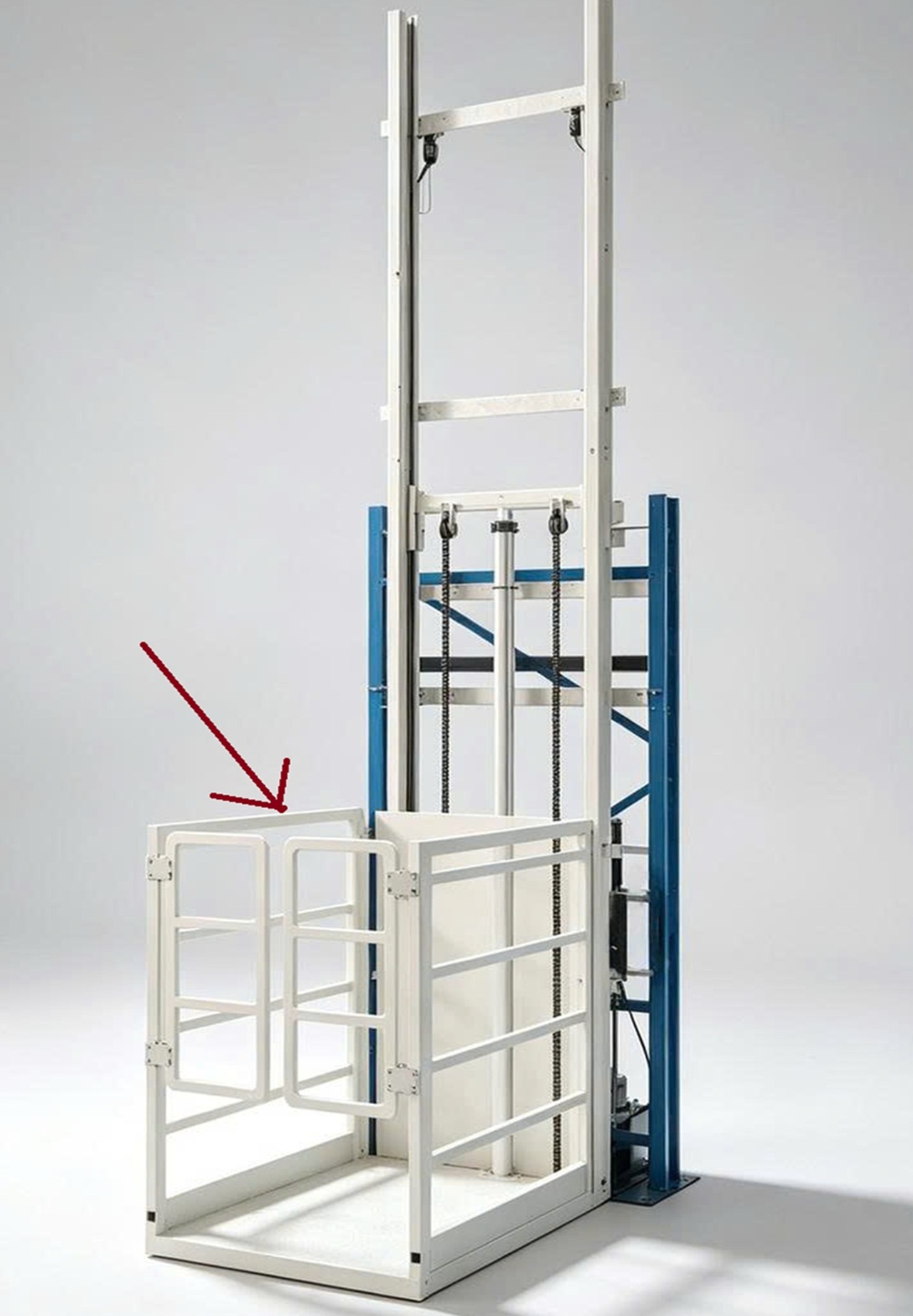 thang nâng hàng mini 250 kg nhập khẩu