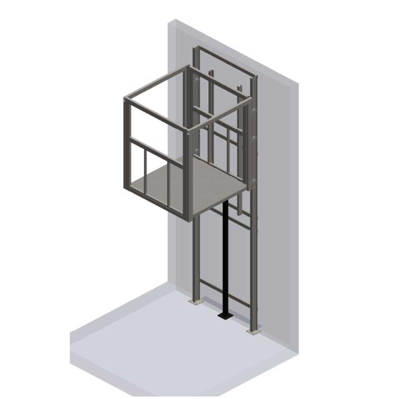 Thang Nâng Hàng Mini 250kg Nhập Khẩu Có CO CQ-Kiểm Định 9 thang nâng hàng mini 250kg-1