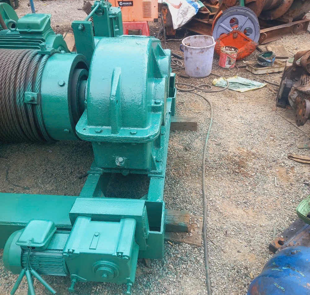 nhận lắp đặt máy tời điện cũ