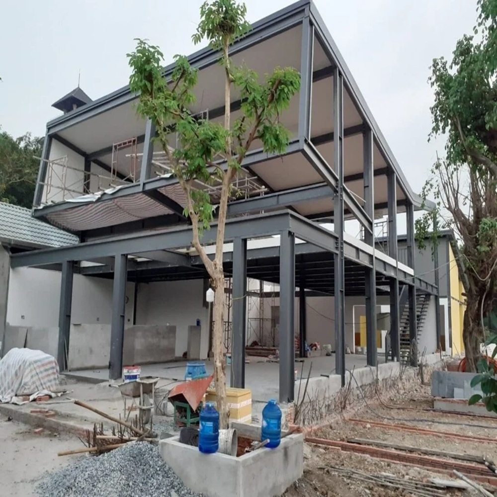 giá xây dựng nhà khung thép 2 tầng