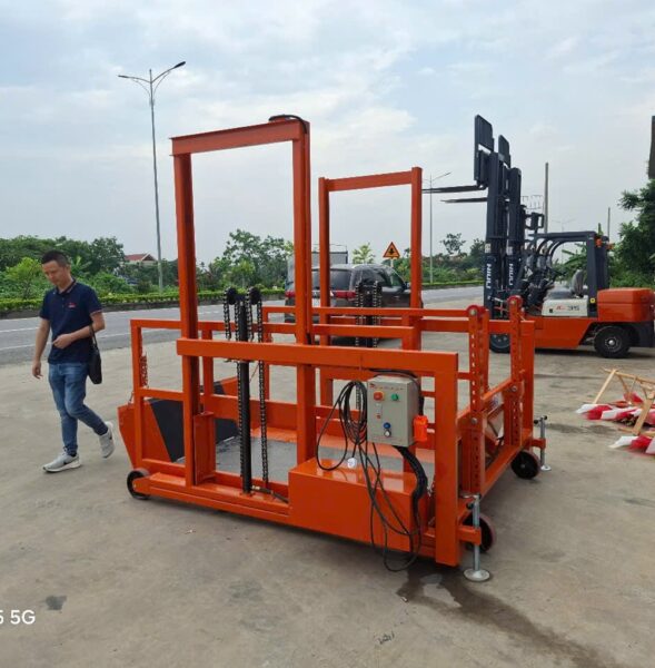 sàn nâng dock leveler, sàn nâng thủy lực di động