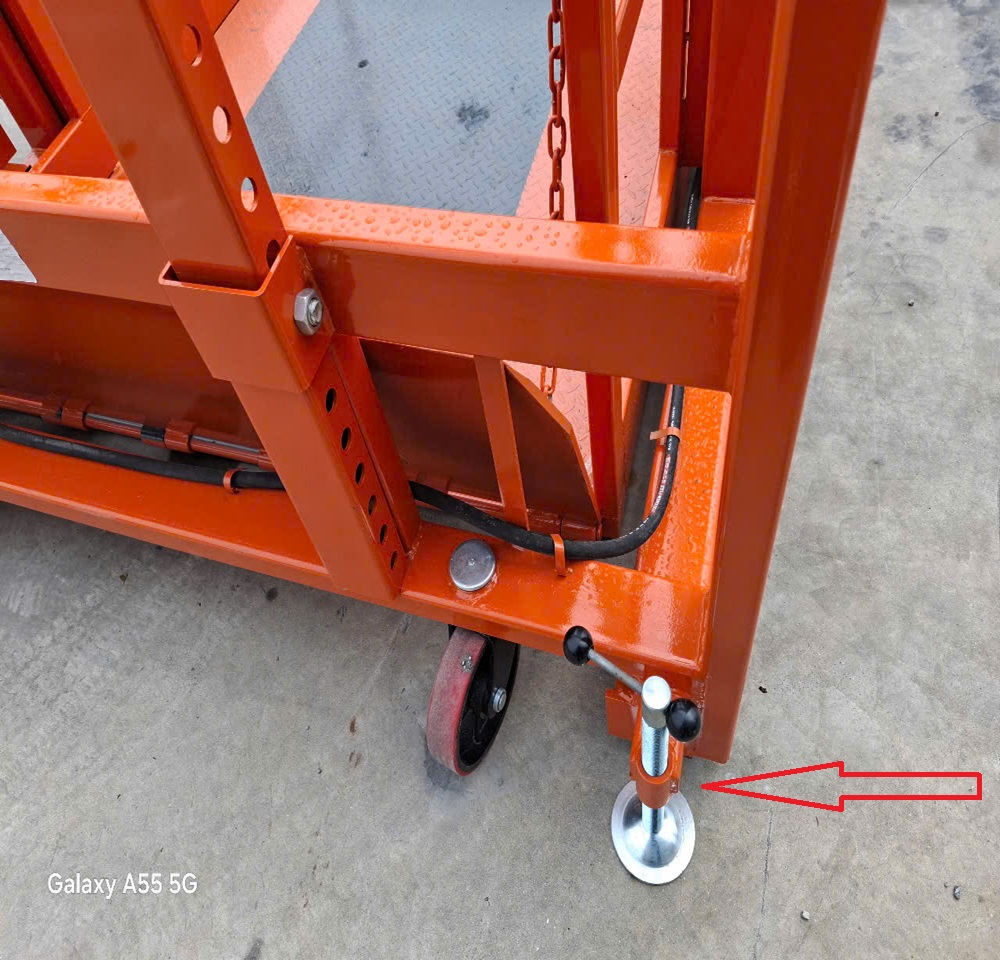 sàn nâng thủy lực di động 2000kg niuli