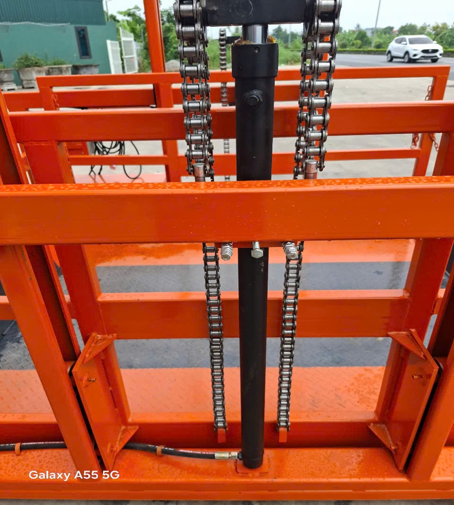 sàn nâng thủy lực di động 2000kg niuli