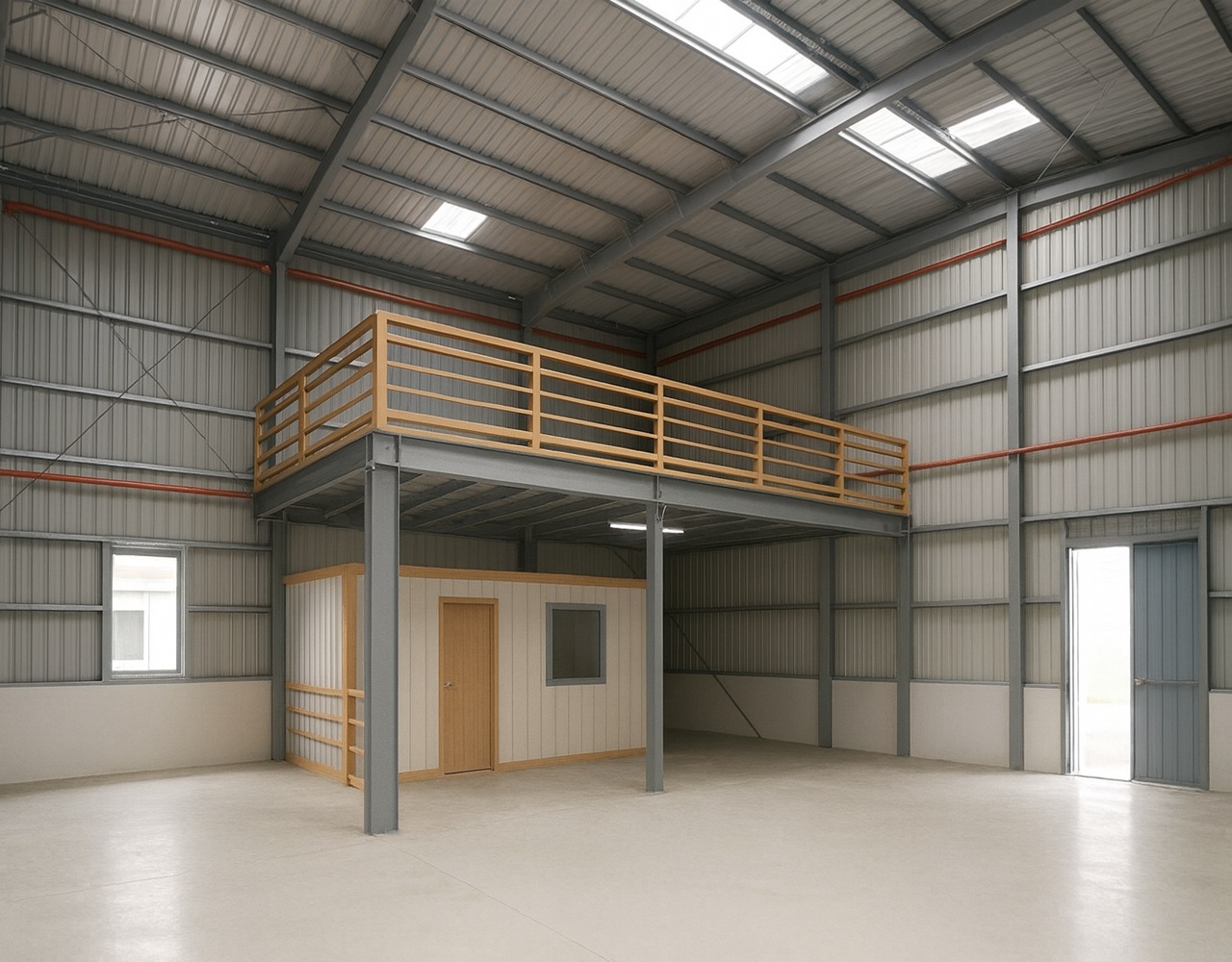 Nhà xưởng tiền chế nhỏ đa chức năng 1 Nhà xưởng tiền chế nhỏ đa chức năng