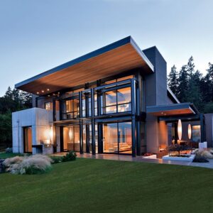 nhà khung thép 3 tầng