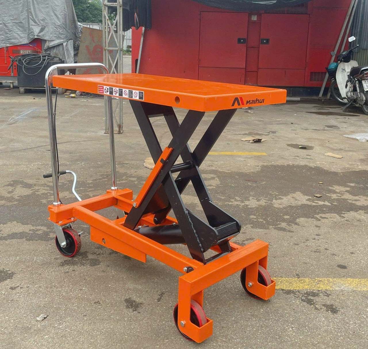 Bàn nâng thủy lực wp1000 chính hãng Maihui giá tốt tại Việt nhật 4 bàn nâng thủy lực wp1000