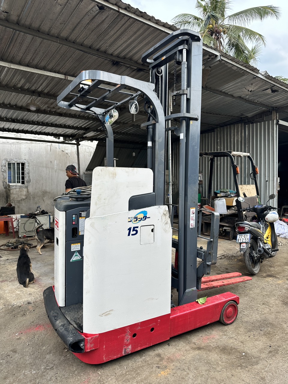 Xe Nâng Nichiyu Cũ Nhập Khẩu